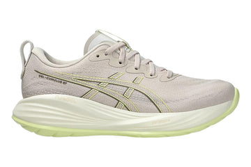 Asics Gel-Cumulus 27 D Mineral Beige/Huddle Yellow Womens #color_white